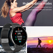 LIGE 2025 Smart watch Ladies Full touch Screen Sports Fitness watch IP67 waterproof Bluetooth For Android iOS Smart watch Female