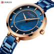 CURREN Women Watches Luxury Brand Fashion Casual Ladies Watch Women Quartz Diamond Lady Bracelet Wrist Watches For Women