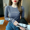 T-shirt Woman Designer Tees New In Cute Slim Emo Elegant Pulovers Cartoon Aesthetic Clothing Comfortable Offe Sale Women's Top