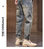 Jeans men's 2025 new summer thin style trendy brand straight tube loose men's pants casual sports pants