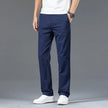 Men Formal Occasion Business Work Pants Male Basic Solid Straight Leg Casual Pants High Quality Brand Versatile Outdoor Trousers