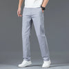 Men Formal Occasion Business Work Pants Male Basic Solid Straight Leg Casual Pants High Quality Brand Versatile Outdoor Trousers