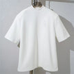 Women's t-shirt New letter embroidered round neck pullover for summer 2025 Couple style fit loose Cotton blend short sleeved top