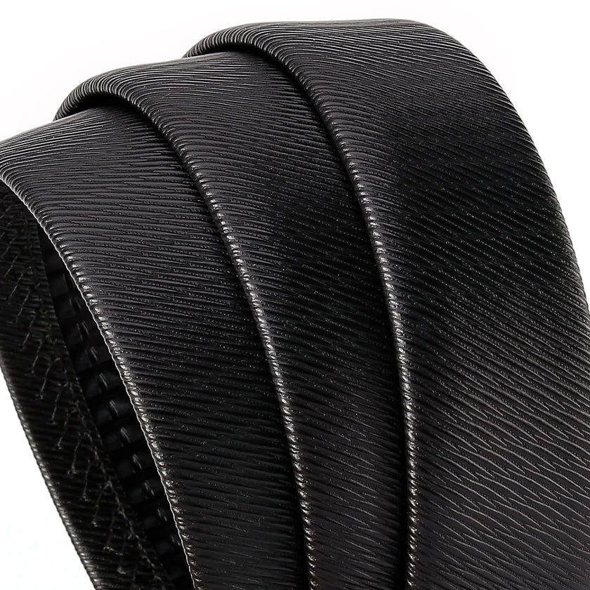 Men's fashion belt, durable for work, business and daily commuting. Automatic buckle, a great gift. S design.