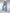 New women's hot jeans slimming European and American style casual versatile high waist washed Denim trousers for women