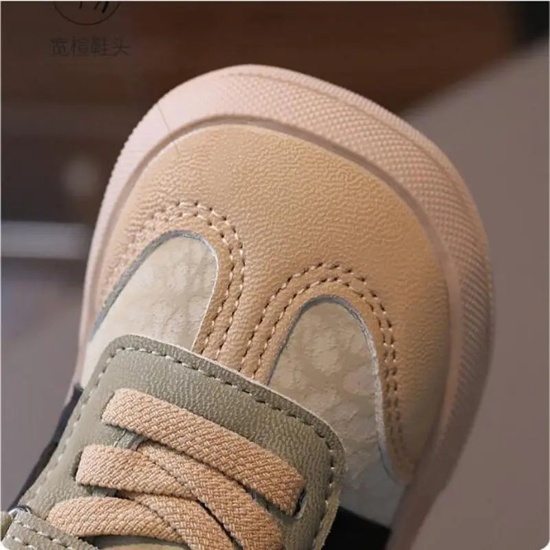 New Baby Shoes Retro Leather Boy Girl Shoes Multicolor Toddler Rubber Sole Anti-slip First Walkers Infant Newborn Moccasins 2025