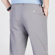 Men's Solid Color Business Casual Straight Leg Pants Summer Spring Fashionable Versatile Khaki Black Gray
