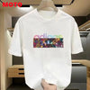 T Shirt for Men  Cotton Round Neck Summer New Short Sleeve Men's Loose Oversized Fashionable Printed Short Sleeved T-shirt Moto