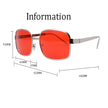 Men's and women's fashion trends, street, summer sun shading, beach tourism, metal round frame, gray fashion glasses: with box