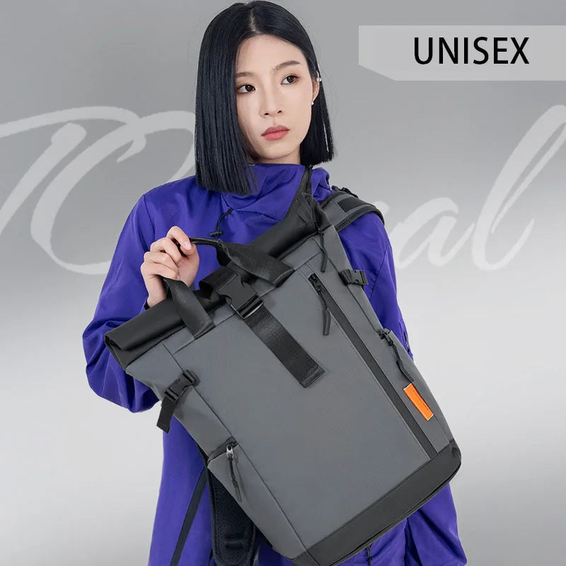 1 Piece Sports Backpack, Large Capacity Foldableing Roll Backpack, Trendyy Casual Backpack, Outdoor Travel Backpack, Computer Bag for Men and Women, Student School Bag