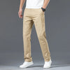 Men Formal Occasion Business Work Pants Male Basic Solid Straight Leg Casual Pants High Quality Brand Versatile Outdoor Trousers