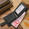 Wallet men's clip-on cowhide wallet men's 2023 coin purse small clutch bag men's coin purse coin purse short wallet
