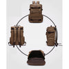 Men's Backpack Vintage Canvas Backpack School Bag Men's Travel Bags Large Capacity Backpack Laptop Backpack Bag Rucksack