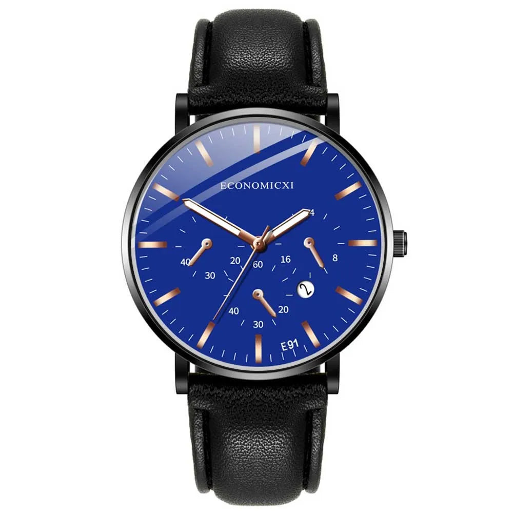 Watches For Men Busine Luxury Sports Watch Analog Leather Quartz Mens Watches Automatic Mechanical Relojes De Pulsera De Cuarzo