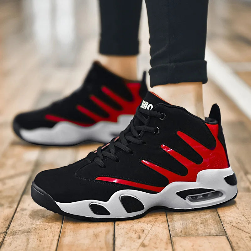 High Top Sneakers for Men Designer Multi Function Basketball Shoes Breathable Male Running Shoes Fashion Men Shoes High Quality