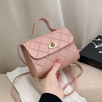 Ladies' fashionable shoulder bag is lightweight and practical, suitable for students and office casual wear, slanted backpack