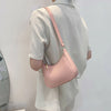 Women's Bag 2022 Trend Handbags Female Handbags Retro Solid Color PU Leather Shoulder Underarm Bag Ladies Shopper Hobos Bag