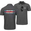 Men's Polo Shirts Martini Racing Shirts T-Shirt Men POLO Sportwear Military Tacitcal Short Sleeve Breathable Lapel Tops Tee POLO