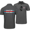 Men's Polo Shirts Martini Racing Shirts T-Shirt Men POLO Sportwear Military Tacitcal Short Sleeve Breathable Lapel Tops Tee POLO
