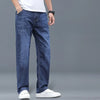 Jeans Men's Summer Straight Leg Loose Large Leg Autumn Thick Wear-resistant Men's Casual Pants Korean Trousers