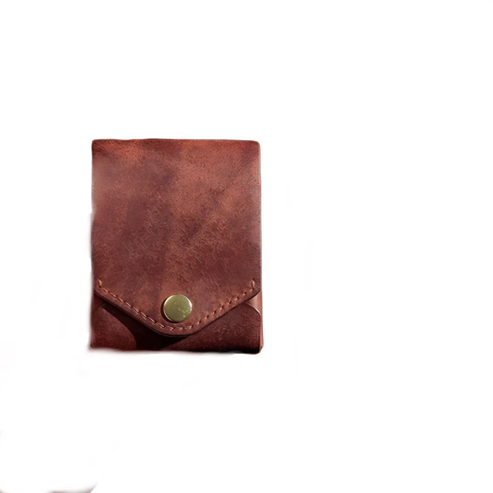 Retro short wallet for men and women with a high-end feel multifunctional zero wallet large capacity, simple storage card bag