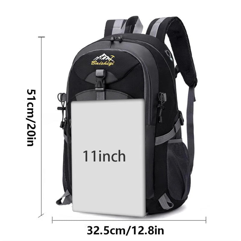 New Men Backpack Nylon Waterproof Casual Outdoor Travel Backpack Ladies Hiking Camping Mountaineering Bag Youth Sports Bags