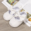 Baby Shoes Classic Dress Cute Bow-knot Heart Anti-slip Soft Sole First Walkers Infant Baby Girls Toddler Shoes 0-18m