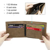 Custom Photo Engraved Wallet Engraving Picture Wallet PU Leather Bifold Wallet Festival Gifts For Him Custom Personalized Wallet