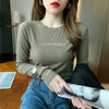 T-shirt Woman Designer Tees New In Cute Slim Emo Elegant Pulovers Cartoon Aesthetic Clothing Comfortable Offe Sale Women's Top