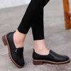 Summer Footwear for Woman Flat Solid Color Oxford Shoes Soft Leather Sneakers Low Medium Pumps Slip on Loafers Shoes for Women
