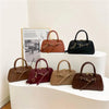 Popular Shoulder Bag for Ladies - Leather Crossbody Handbag By Famous Designer with Classic Elegant Design