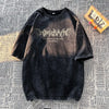 Men's T-Shirt High Quality Printed Male Clothing Fashion Casual Short Sleeved Loose Oversized Shirt Street Harajuku Tops Tees