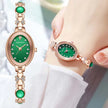 Ladies Green Watches New Luxury Gift  Wrist Watches for Women Quartz Bracelet Watches Dropshipping Relojes Para Mujer Clock