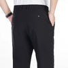 Men's Solid Color Business Casual Straight Leg Pants Summer Spring Fashionable Versatile Khaki Black Gray