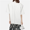 Women's t-shirt New letter embroidered round neck pullover for summer 2025 Couple style fit loose Cotton blend short sleeved top