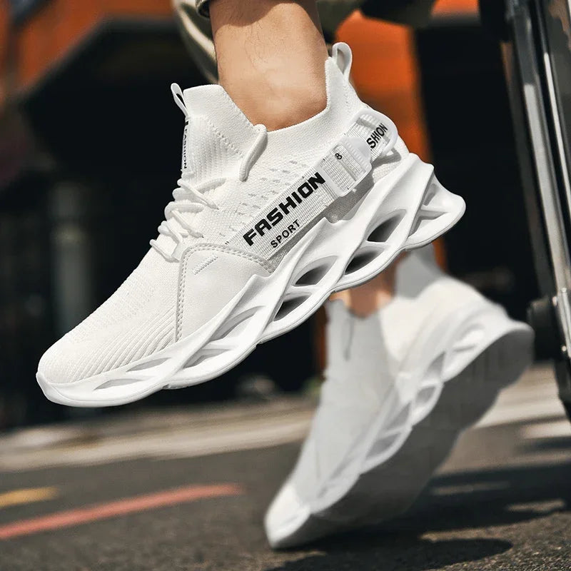 Men's Shoes Fashion Lightweight Breathable Mesh Sports Shoes Man Outdoor Leisure Comfortable Walking Running Sneakers for Men