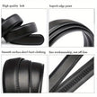 Men's Business Simple Belt-High Quality Dating Party Leisure Work Formal Occasion Genuine Belt for Denim Trousers