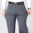 TRAF Autumn And Winter Thick Men's Fashion Comfortable Casual Long Pants Four-Sided Elastic Pants Loose Straight Leg Suit Pants
