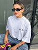 Graphic Aesthetic T-Shirts for Women Summer Clothes 2024 Cotton Half Sleeve Loose Tees Tops Oversized Female Fashion T-Shirt