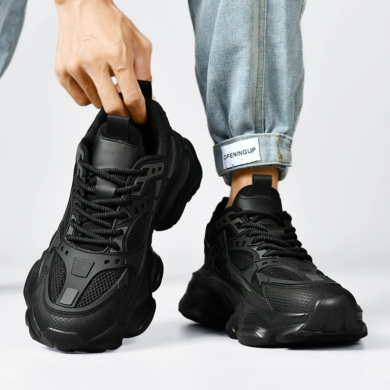 Men's Shoes Cool Platform Running Sneakers Men Fashion Good Large Size 48 Street Athletic Walking Sneakers For Men High Quality