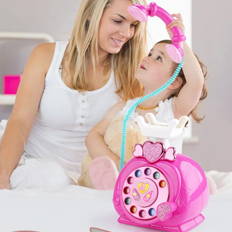 Telephone Toy Storytelling Machine Cognition Enlightenment Baby Musical Toys for Toddlers Early Educational Toy Birthday Gift