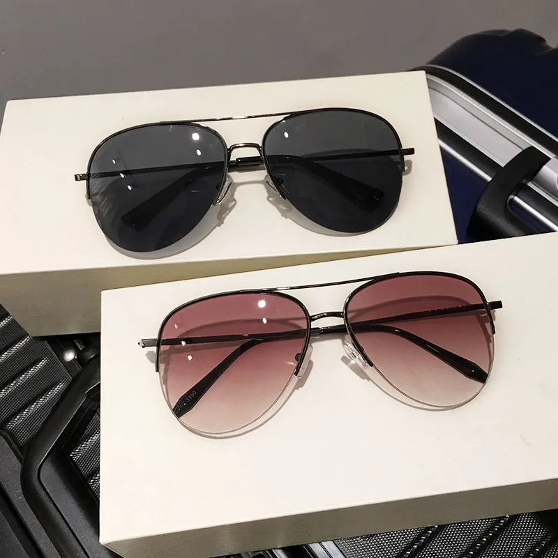 Brown Sunglasses For Men, High-end Polarized Sunglasses For Driving, Large Frame, Large Face Sunshade