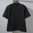 Women's t-shirt New letter embroidered round neck pullover for summer 2025 Couple style fit loose Cotton blend short sleeved top