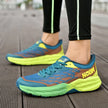 Men's Running Shoes Fashionable Cushioned Thick Soled Low Cut Sports Shoes Lightweight Breathable Tennis Shoes for Men