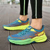 Men's Running Shoes Fashionable Cushioned Thick Soled Low Cut Sports Shoes Lightweight Breathable Tennis Shoes for Men