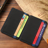 Luggage Men Wallet Fashion Faux Leather Magic Credit Card ID Money Clip Slim Wallet Holder