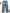 Summer New Women's Jeans Loose Casual Versatile Simple Slim Multi Button Denim Straight Leg Trousers Ankle Length Pants TC010200