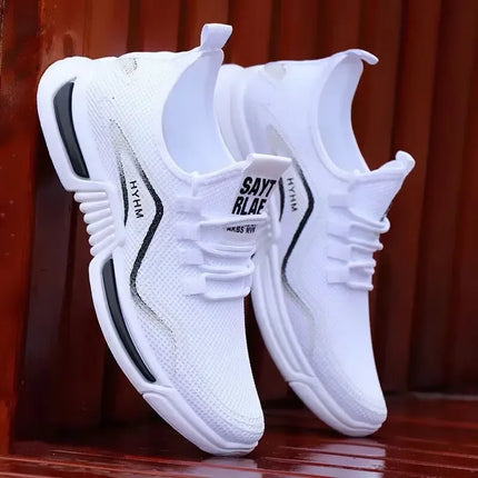 Men Tennis Shoes 2025 Hot Sale Breathable Non-slip Platform Fashion New Korean Running Shoes Black Sneakers Shoes for Outdoor