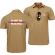 Men's Polo Shirts Martini Racing Shirts T-Shirt Men POLO Sportwear Military Tacitcal Short Sleeve Breathable Lapel Tops Tee POLO
