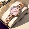 JSDUN Elegant Luxury Watches for Women High Quality Original Tungsten Steel Waterproof Quartz Fashion Trend Design Ladies Watch